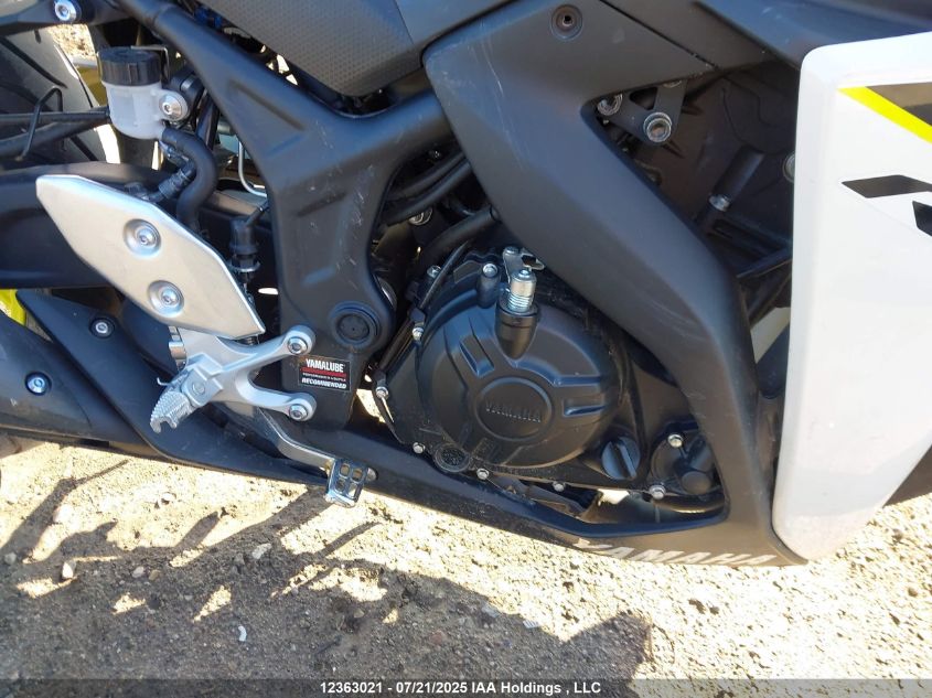 2018 Yamaha Yzfr3 A VIN: MH3RH15N6JK001817 Lot: 12363021