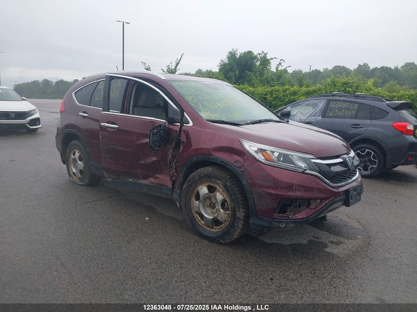 5J6RM4H95FL803328 2015 Honda Cr-V Touring auction photo 1