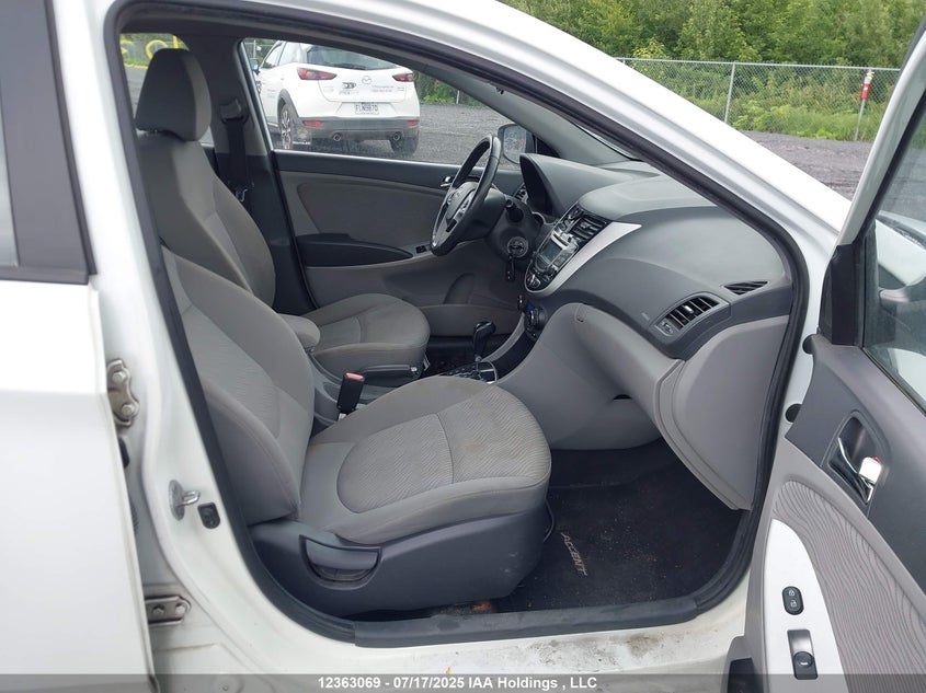 2013 Hyundai Accent VIN: KMHCU4AE6DU296221 Lot: 12363069