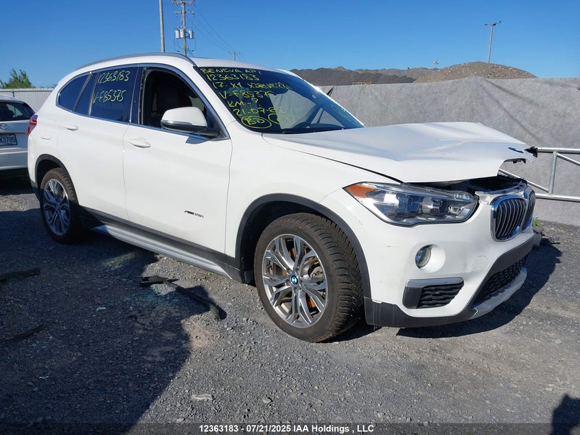 2017 BMW X1 xDrive28I VIN: WBXHT3C39H5F85375 Lot: 12363183