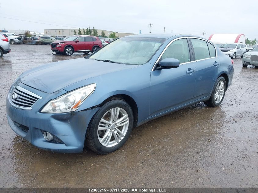 2010 Infiniti G37X VIN: JN1CV6AR7AM453933 Lot: 12363215