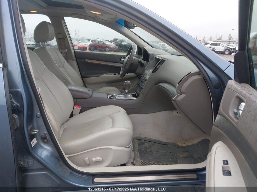 2010 Infiniti G37X VIN: JN1CV6AR7AM453933 Lot: 12363215