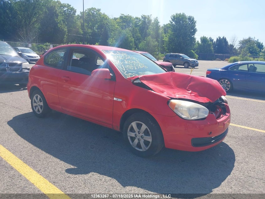 2008 Hyundai Accent VIN: KMHCN35C28U055326 Lot: 12363267