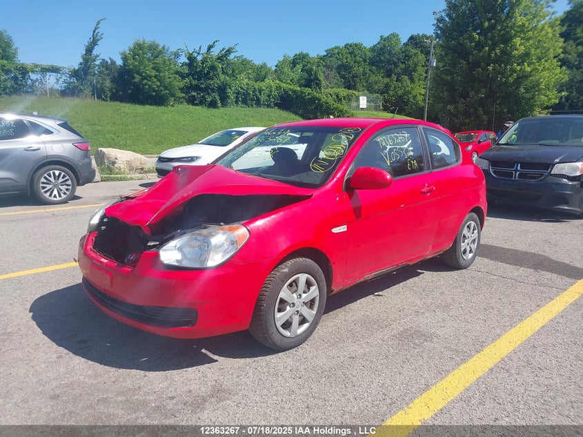 2008 Hyundai Accent VIN: KMHCN35C28U055326 Lot: 12363267