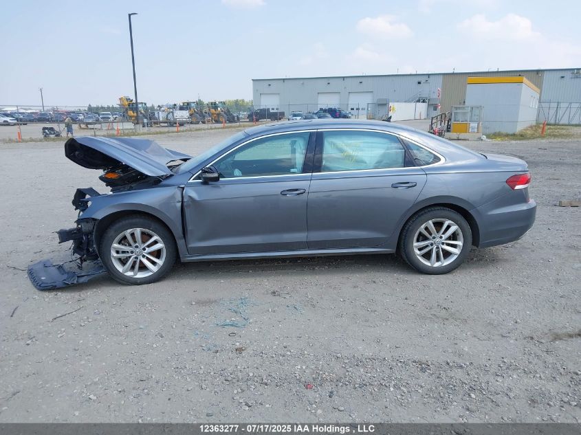 2021 Volkswagen Passat Highline VIN: 1VWBA7A37MC008914 Lot: 12363277