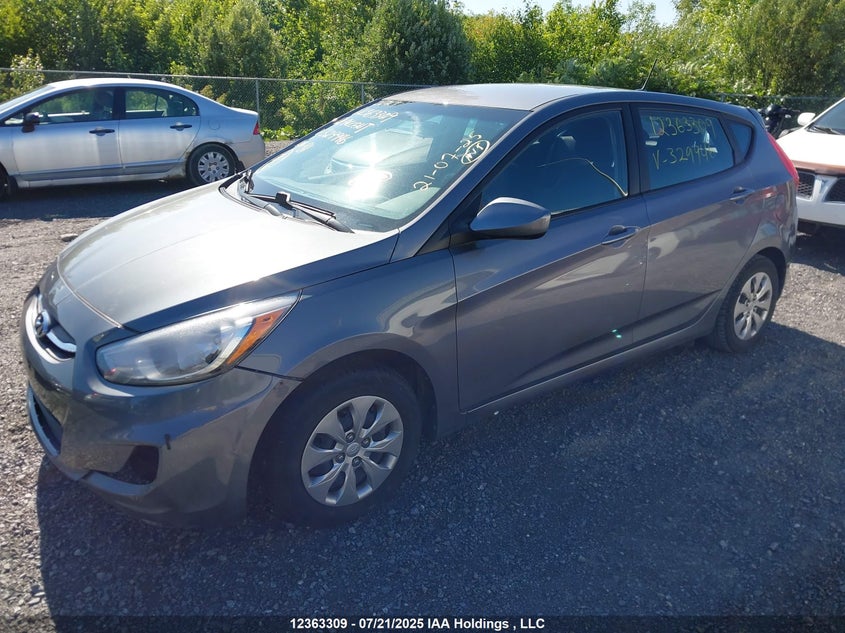 2017 Hyundai Accent VIN: KMHCT5AEXHU329946 Lot: 12363309
