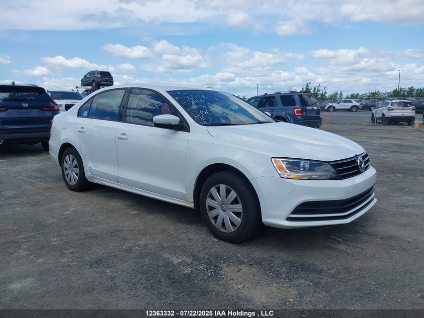 3VW2K7AJ6FM344261 2015 Volkswagen Jetta 2.0L Trendline/2.0L Trendline+ auction photo 1