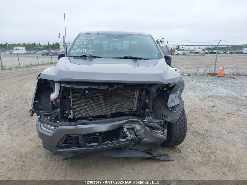 2022 Ford F-150 Xlt VIN: 1FTFW1E5XNFA81421 Lot: 12363347