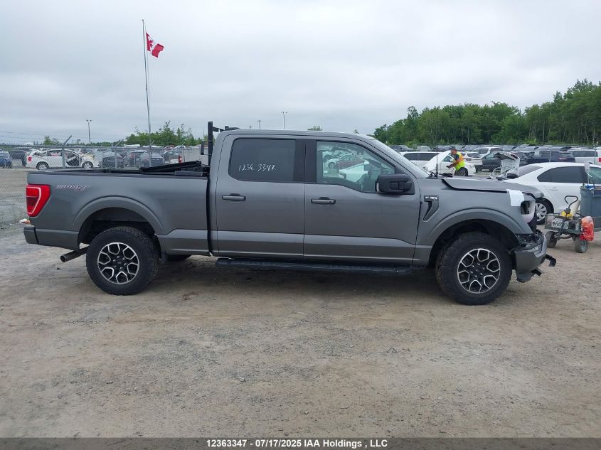 2022 Ford F-150 Xlt VIN: 1FTFW1E5XNFA81421 Lot: 12363347