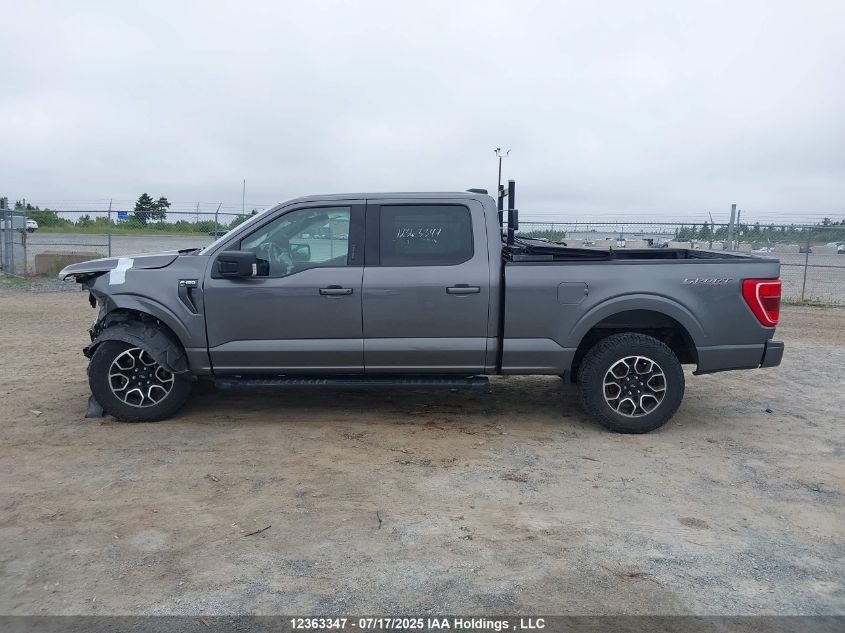 2022 Ford F-150 Xlt VIN: 1FTFW1E5XNFA81421 Lot: 12363347