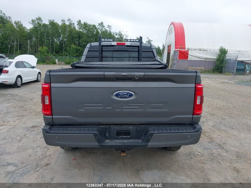 2022 Ford F-150 Xlt VIN: 1FTFW1E5XNFA81421 Lot: 12363347