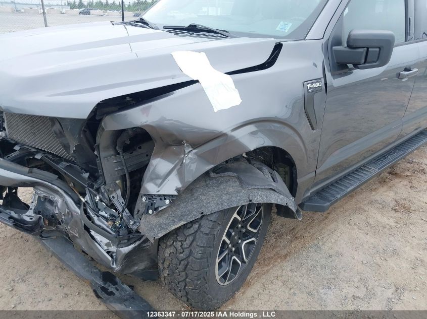 2022 Ford F-150 Xlt VIN: 1FTFW1E5XNFA81421 Lot: 12363347