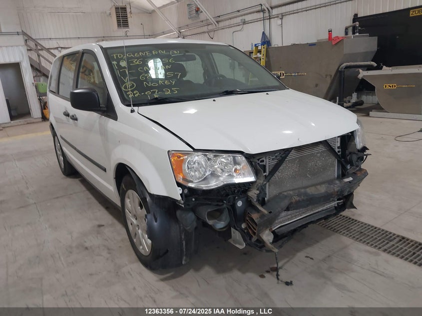 2C4RDGBG3HR687457 2017 Dodge Grand Caravan Cvp/Sxt auction photo 1