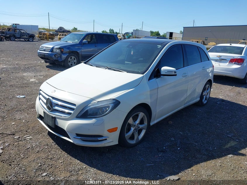 2013 Mercedes-Benz B 250 Sports Tourer VIN: WDDMH4EB6DJ132665 Lot: 12363371