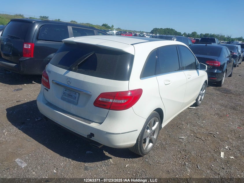 2013 Mercedes-Benz B 250 Sports Tourer VIN: WDDMH4EB6DJ132665 Lot: 12363371