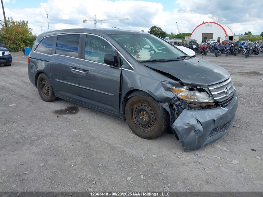 5FNRL5H45CB509154 2012 Honda Odyssey Ex auction photo 1