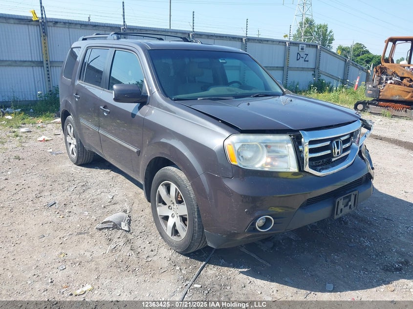 5FNYF4H90EB503354 2014 Honda Pilot Touring auction photo 1