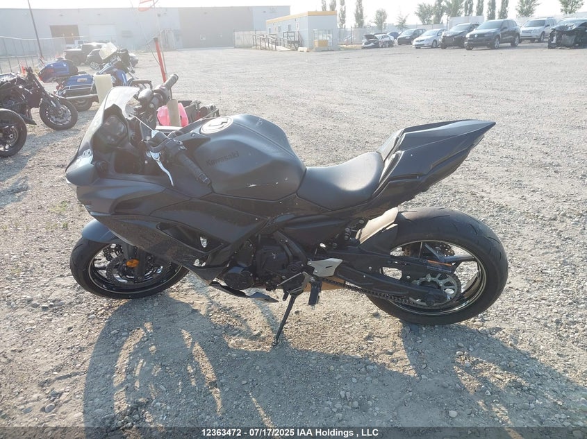 2024 Kawasaki Ex650 P VIN: ML5EXEP19RDAC5510 Lot: 12363472