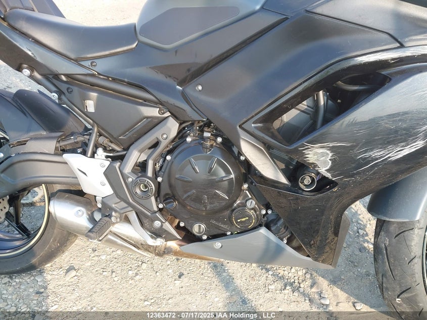 2024 Kawasaki Ex650 P VIN: ML5EXEP19RDAC5510 Lot: 12363472