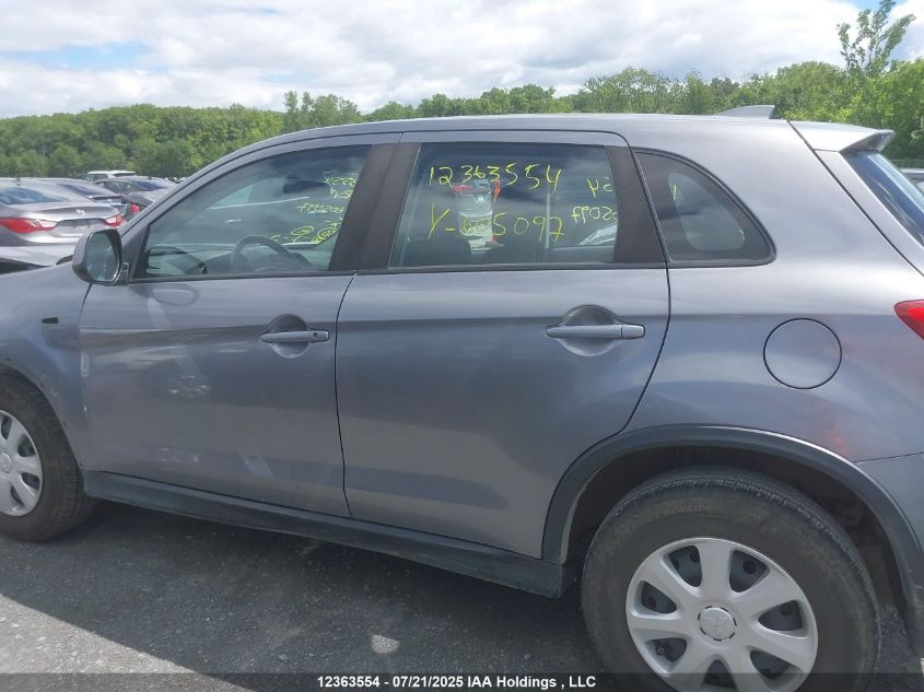 2019 Mitsubishi Rvr Se/Es VIN: JA4AH3AUXKU605097 Lot: 12363554