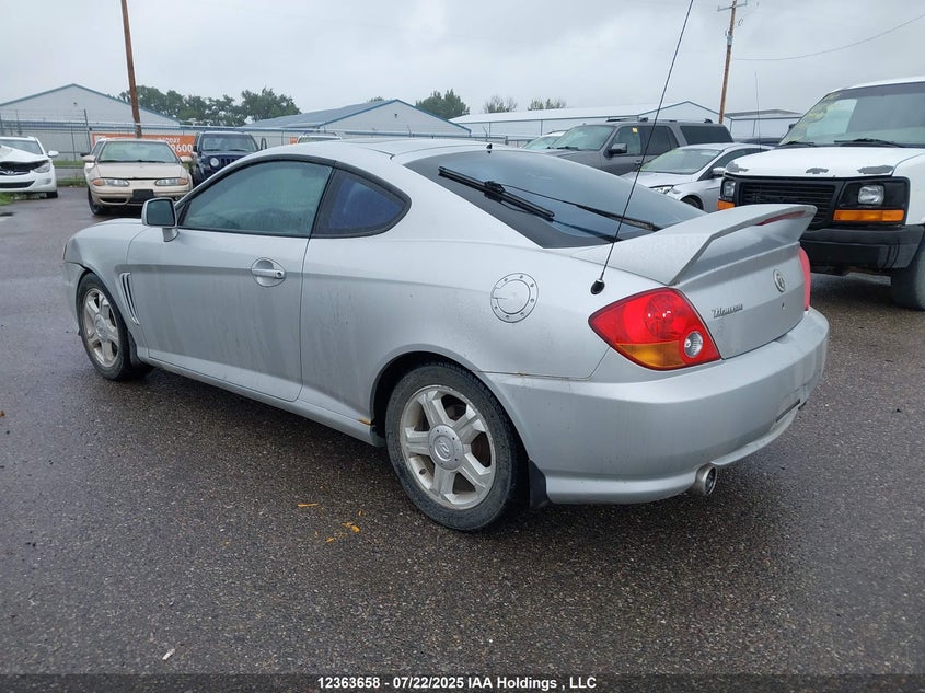 2003 Hyundai Tiburon Se VIN: KMHHN65D73U100821 Lot: 12363658