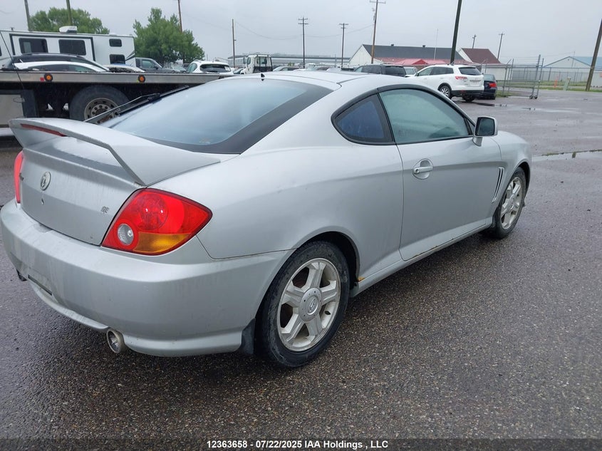 2003 Hyundai Tiburon Se VIN: KMHHN65D73U100821 Lot: 12363658
