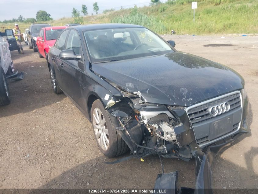 2012 Audi A4 2.0T VIN: WAUBFCFL2CN014335 Lot: 12363761