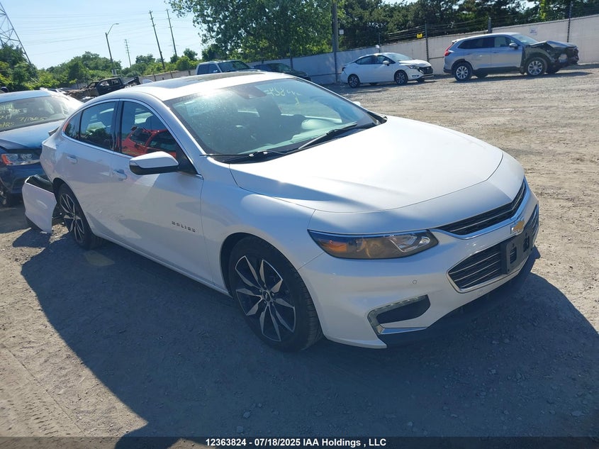 1G1ZD5ST8JF210093 2018 Chevrolet Malibu Lt auction photo 1