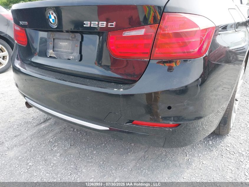 2014 BMW 3 Series VIN: WBA3D5C59EKX96522 Lot: 12363953
