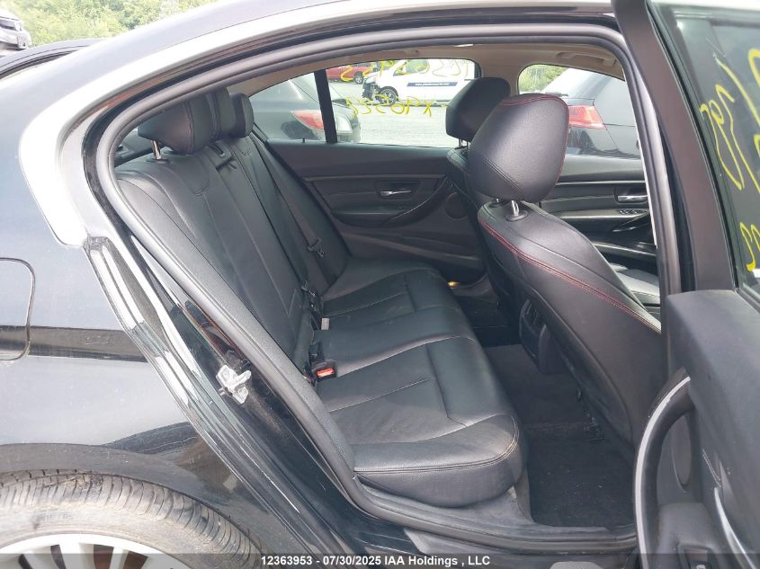 2014 BMW 3 Series VIN: WBA3D5C59EKX96522 Lot: 12363953