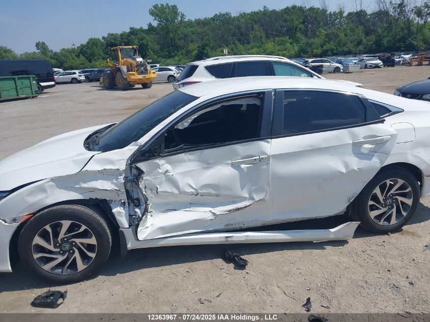 2018 Honda Civic Se VIN: 2HGFC2F64JH042582 Lot: 12363967