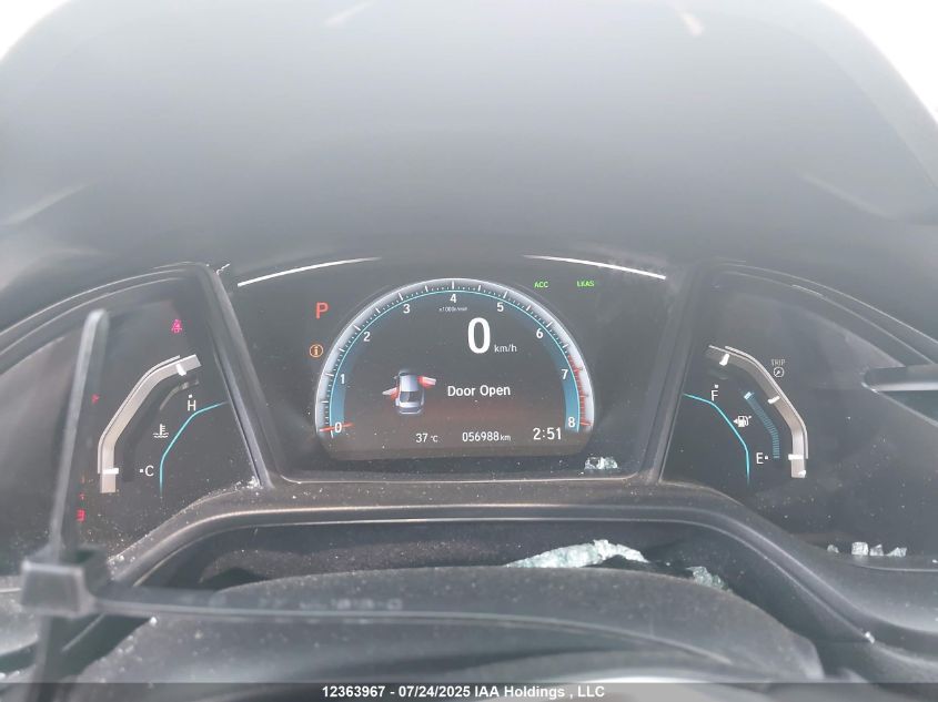 2018 Honda Civic Se VIN: 2HGFC2F64JH042582 Lot: 12363967