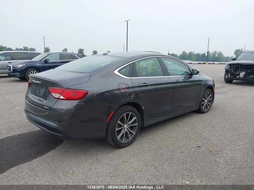 Vin: 1c3cccfb7gn139994, lot: 2739654, chrysler 200 20164