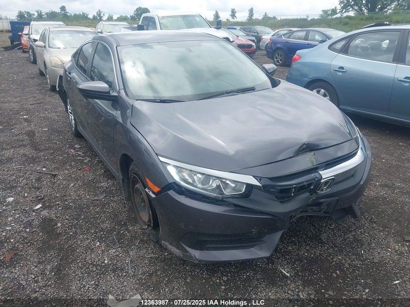 2HGFC2F58HH033921 2017 Honda Civic Lx auction photo 1