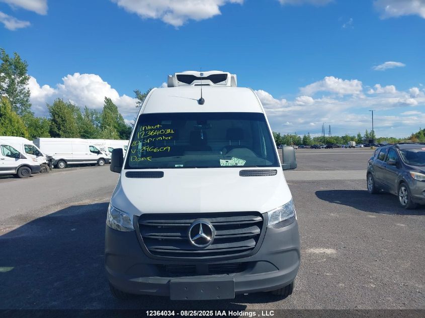2020 Mercedes-Benz Sprinter 2500 High Roof V6 VIN: W1Y4ECHY9LP296609 Lot: 12364034