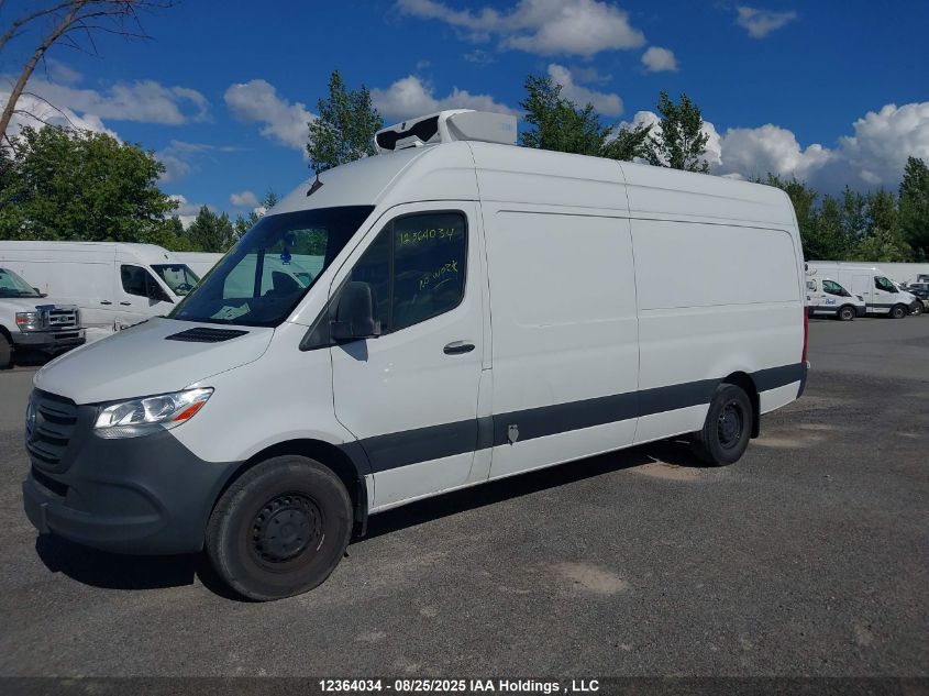 2020 Mercedes-Benz Sprinter 2500 High Roof V6 VIN: W1Y4ECHY9LP296609 Lot: 12364034