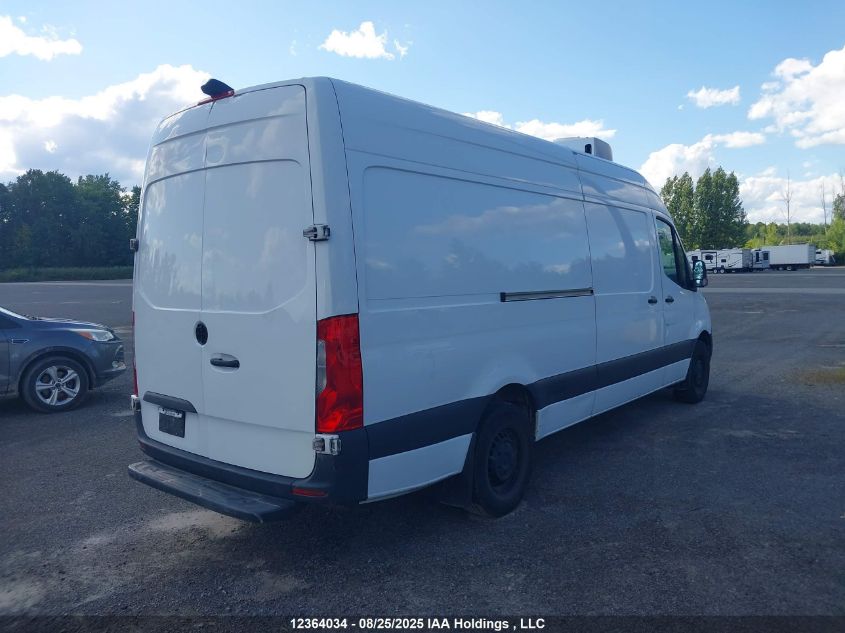 2020 Mercedes-Benz Sprinter 2500 High Roof V6 VIN: W1Y4ECHY9LP296609 Lot: 12364034