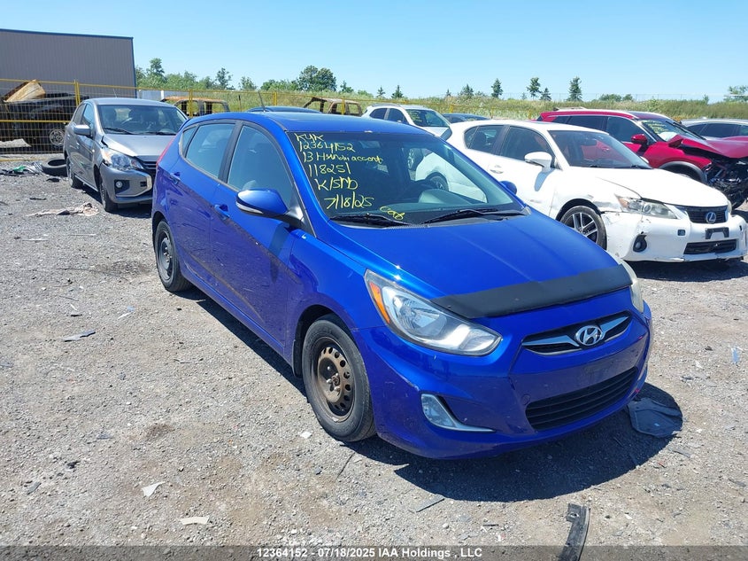 KMHCU5AE6DU118251 2013 Hyundai Accent auction photo 1