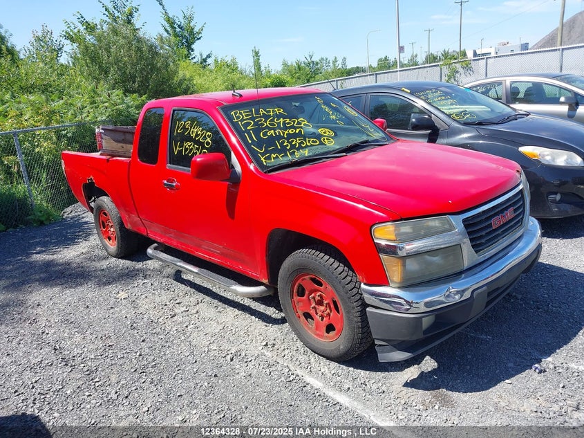 1GTE5MF95B8133510 2011 GMC Canyon auction photo 1