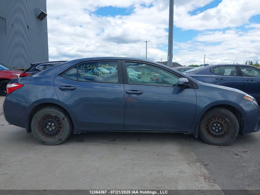 2016 Toyota Corolla VIN: 2T1BURHE3GC512921 Lot: 12364367