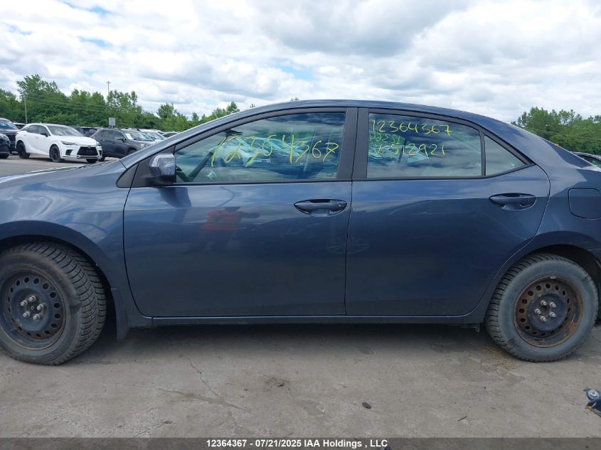2016 Toyota Corolla VIN: 2T1BURHE3GC512921 Lot: 12364367
