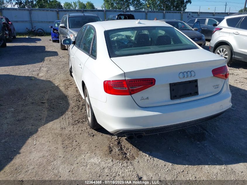 2015 Audi A4 Komfort Plus VIN: WAUDFCFL8FN011467 Lot: 12364388