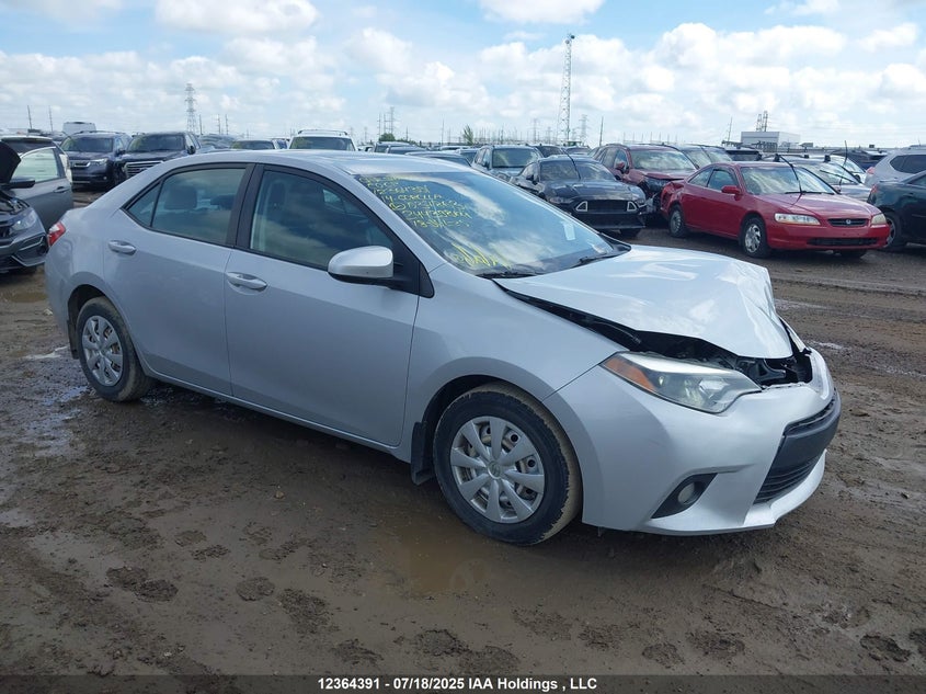 2T1BURHEXEC037863 2014 Toyota Corolla Le auction photo 1