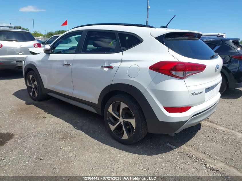 2017 Hyundai Tucson Se VIN: KM8J3CA2XHU450395 Lot: 12364442