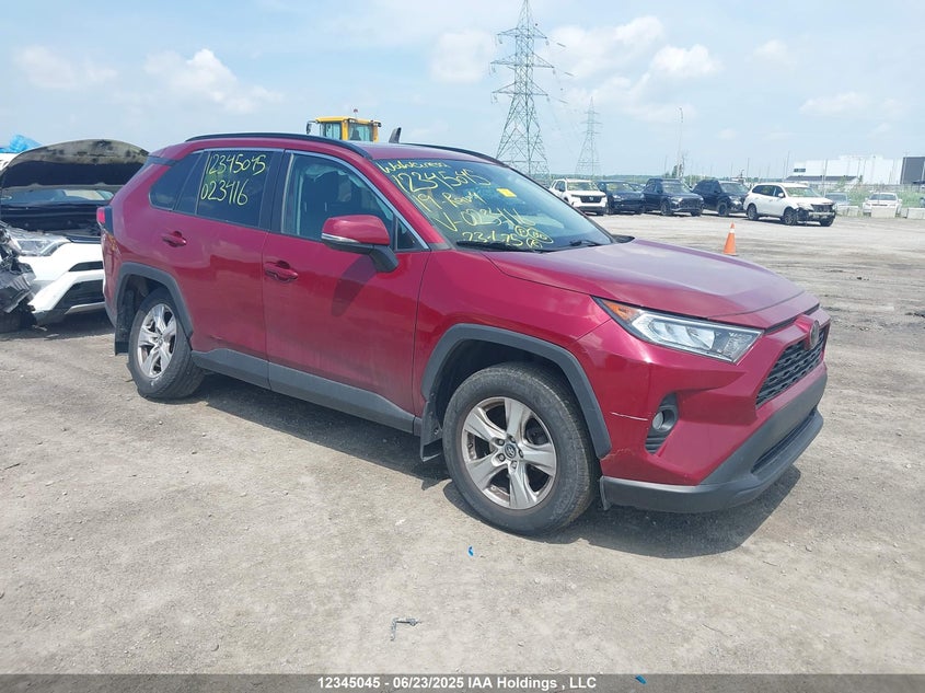2T3W1RFV3KC023416 2019 Toyota Rav4 Xle auction photo 1