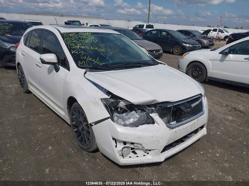 JF1GPAP60FH204534 2015 Subaru Impreza 2.0I Limited Package auction photo 1