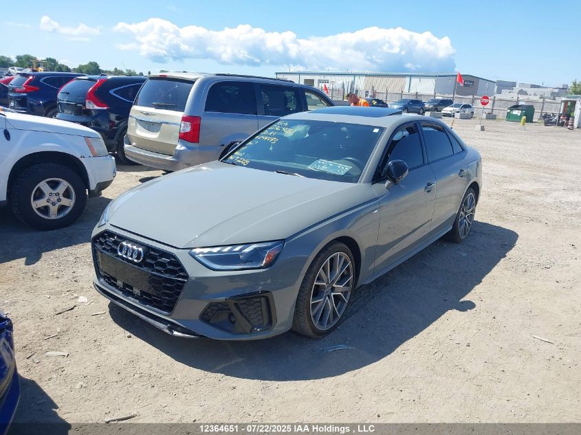 2020 Audi A4 Premium Plus VIN: WAUENAF44LA044473 Lot: 12364651