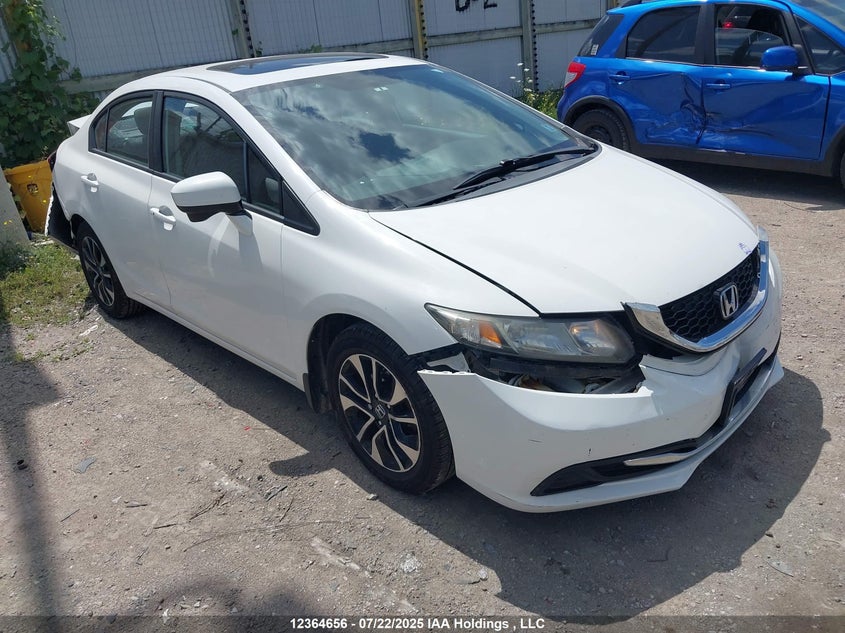 2HGFB2F58EH009097 2014 Honda Civic Ex auction photo 1