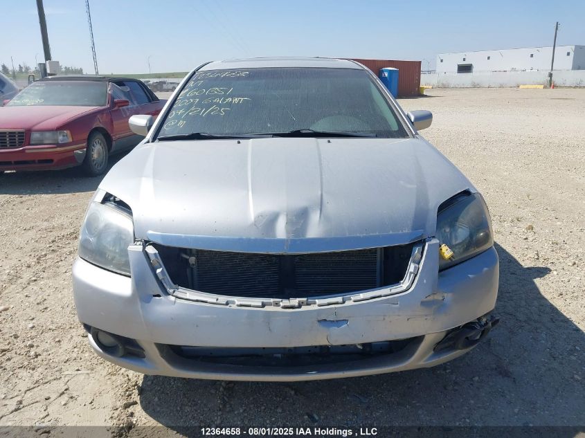 2009 Mitsubishi Galant Es VIN: 4A3AB36S09E601351 Lot: 12364658