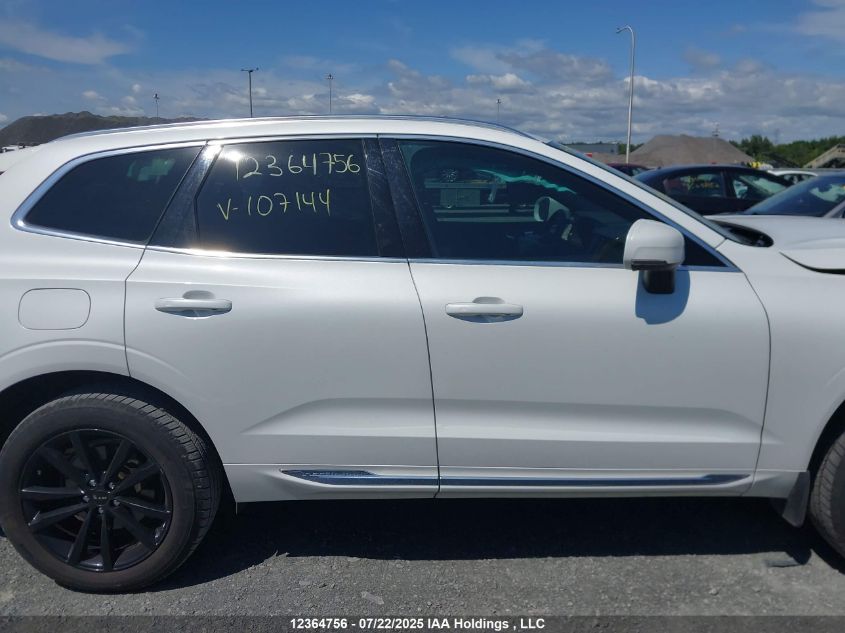 2018 Volvo Xc60 T6/Inscription VIN: YV4A22RL9J1107144 Lot: 12364756